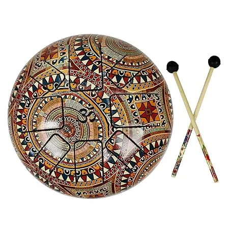 Reiki Crystal Products Happy Drum OM Tongue Drum Hand